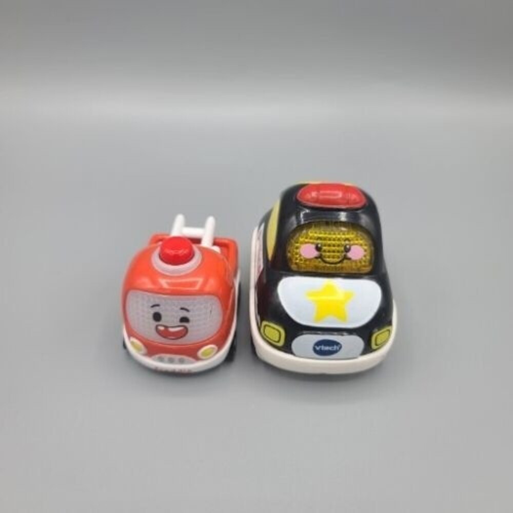 Vtech Go Go Smart Wheels Police Car And Fire Truck